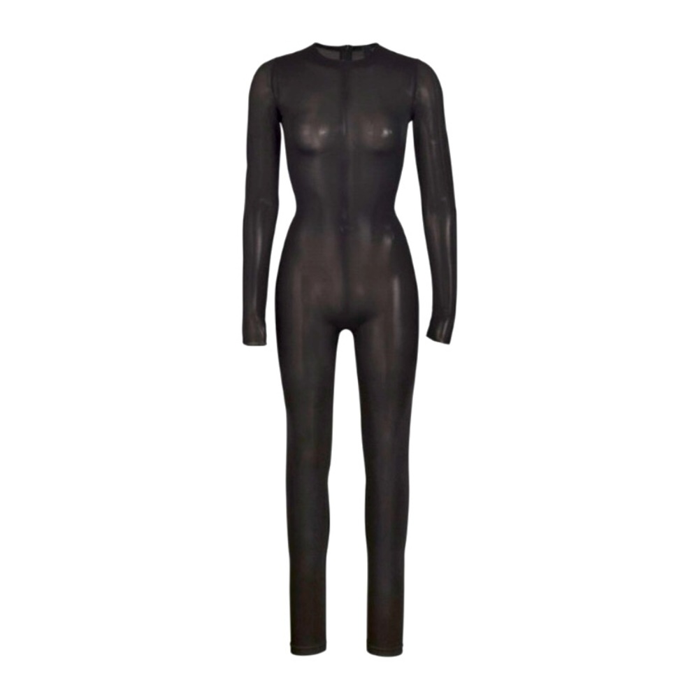 NWT SKIMS power mesh long sleeve catsuit